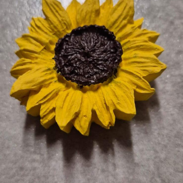 Gypsum Yellow & Brown Sunflower (Med)