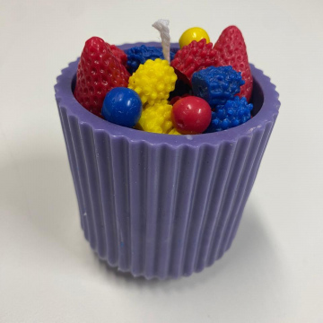 Candle Berry Bliss Fruit Basket Candle